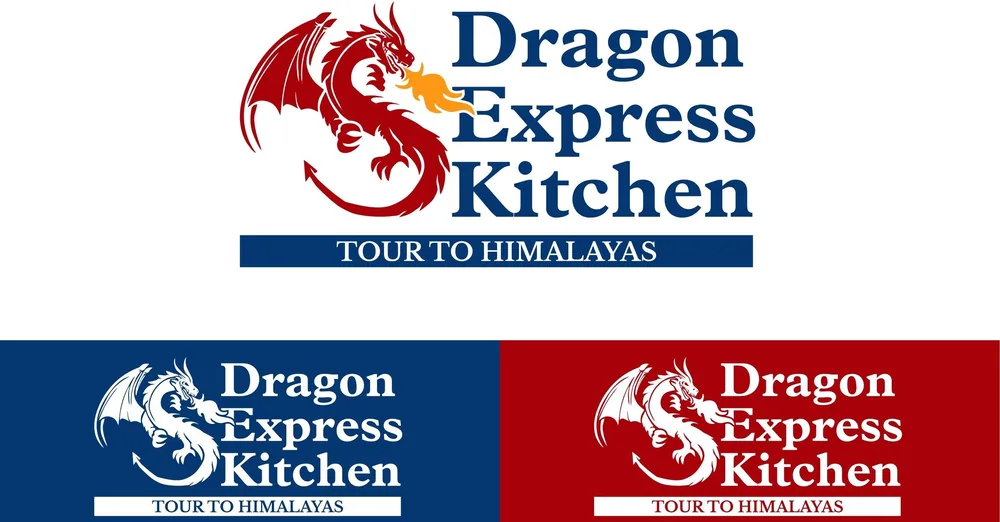 Dragon Express Kitchen brand identity